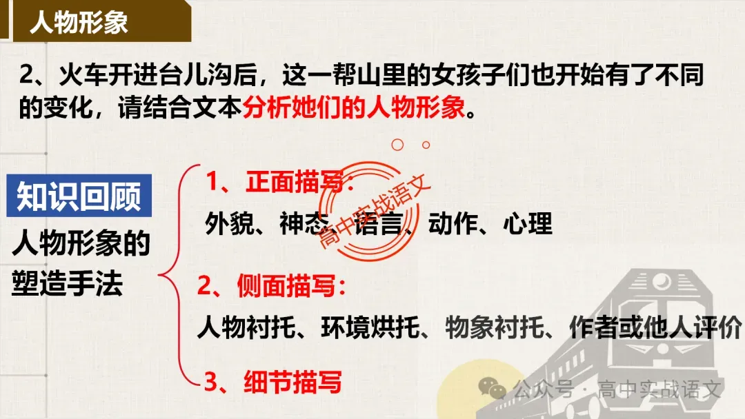 【对标近年真题】高中语文统编教材【课内小说考点】逐课梳理-第80张图片-四季读书网