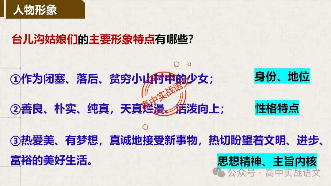 【对标近年真题】高中语文统编教材【课内小说考点】逐课梳理-第81张图片-四季读书网