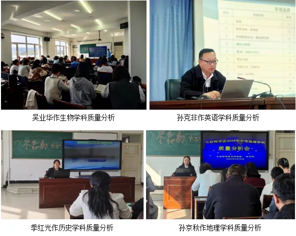聚焦新版课标 蓄力中考改革——七台河市区2024年中考质量分析会圆满落幕-第6张图片-四季读书网