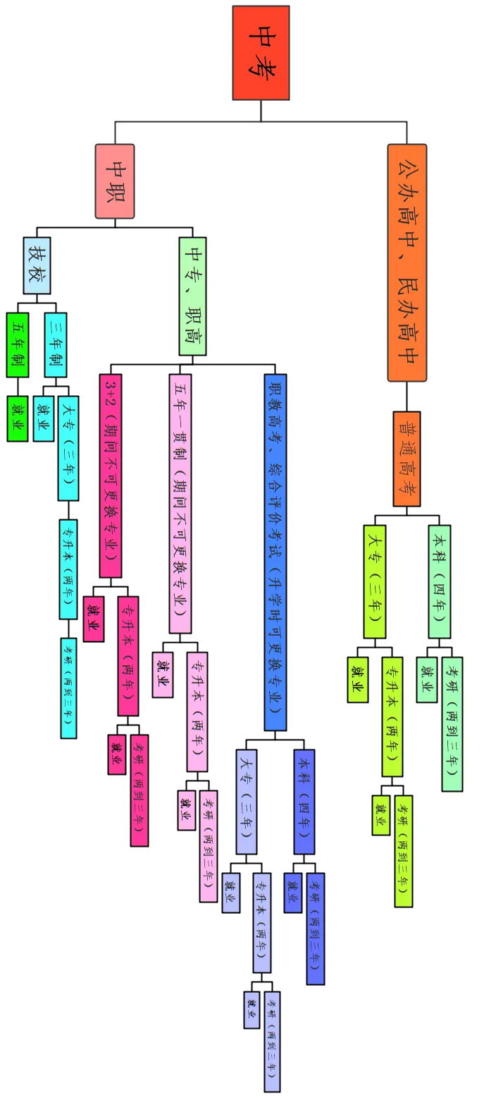 中考落幕先别慌!没把握上普高也能稳稳冲大学!-第4张图片-四季读书网
