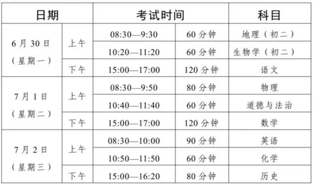 2026广东中考应考指引!明天考试前一定要看一眼!-第12张图片-四季读书网
