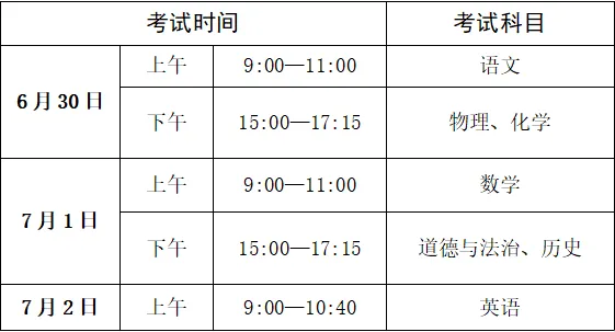 2026年中考,这份提示必看!-第4张图片-四季读书网