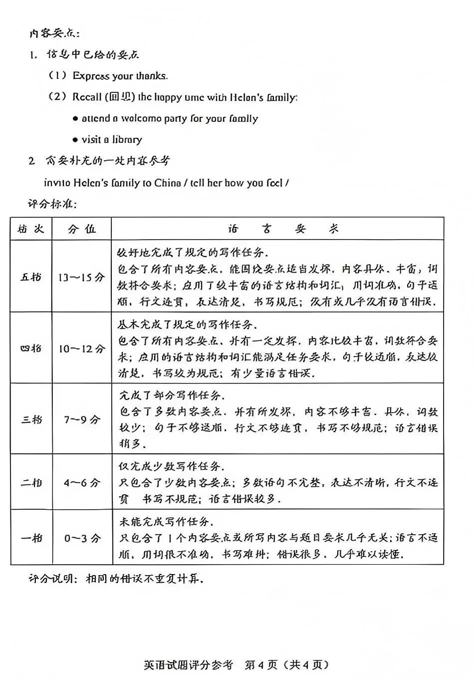 中考真题原卷:河北省2026年中考全9学科试题(有听力及分析,部分答案)-第34张图片-四季读书网