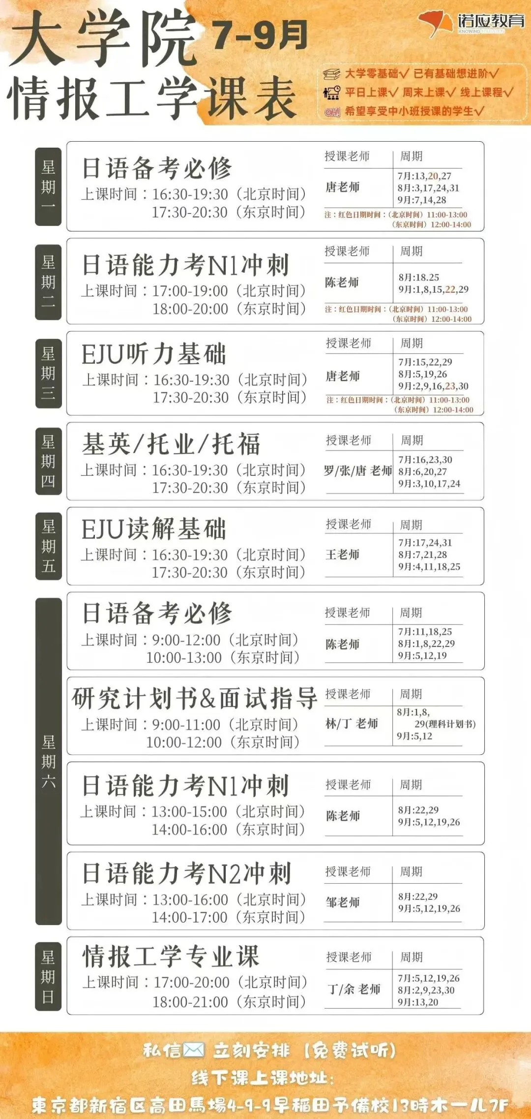诺应JLPT能力考模拟考顺利举办|附考前提醒-第24张图片-四季读书网