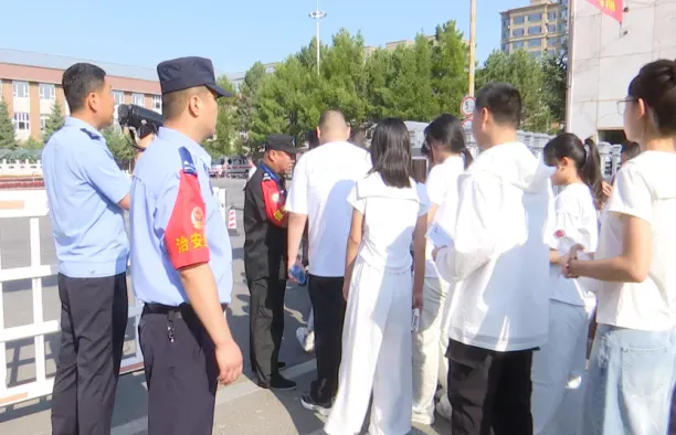 【新时代文明实践】全城聚力护航中考 温情守护学子逐梦路-第1张图片-四季读书网