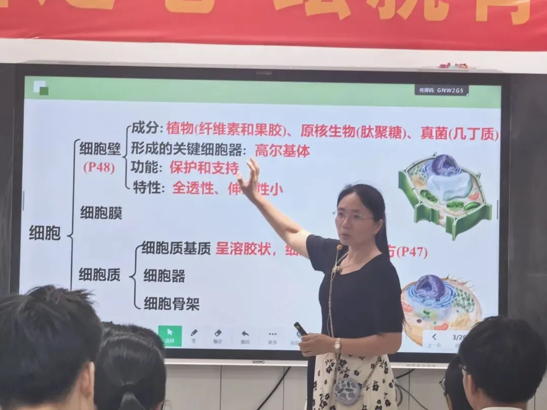 “循真题·研课堂·育习惯”——双新视域下的跨学科备考研究与课堂实践暨名师工作室联合研修纪实-第15张图片-四季读书网