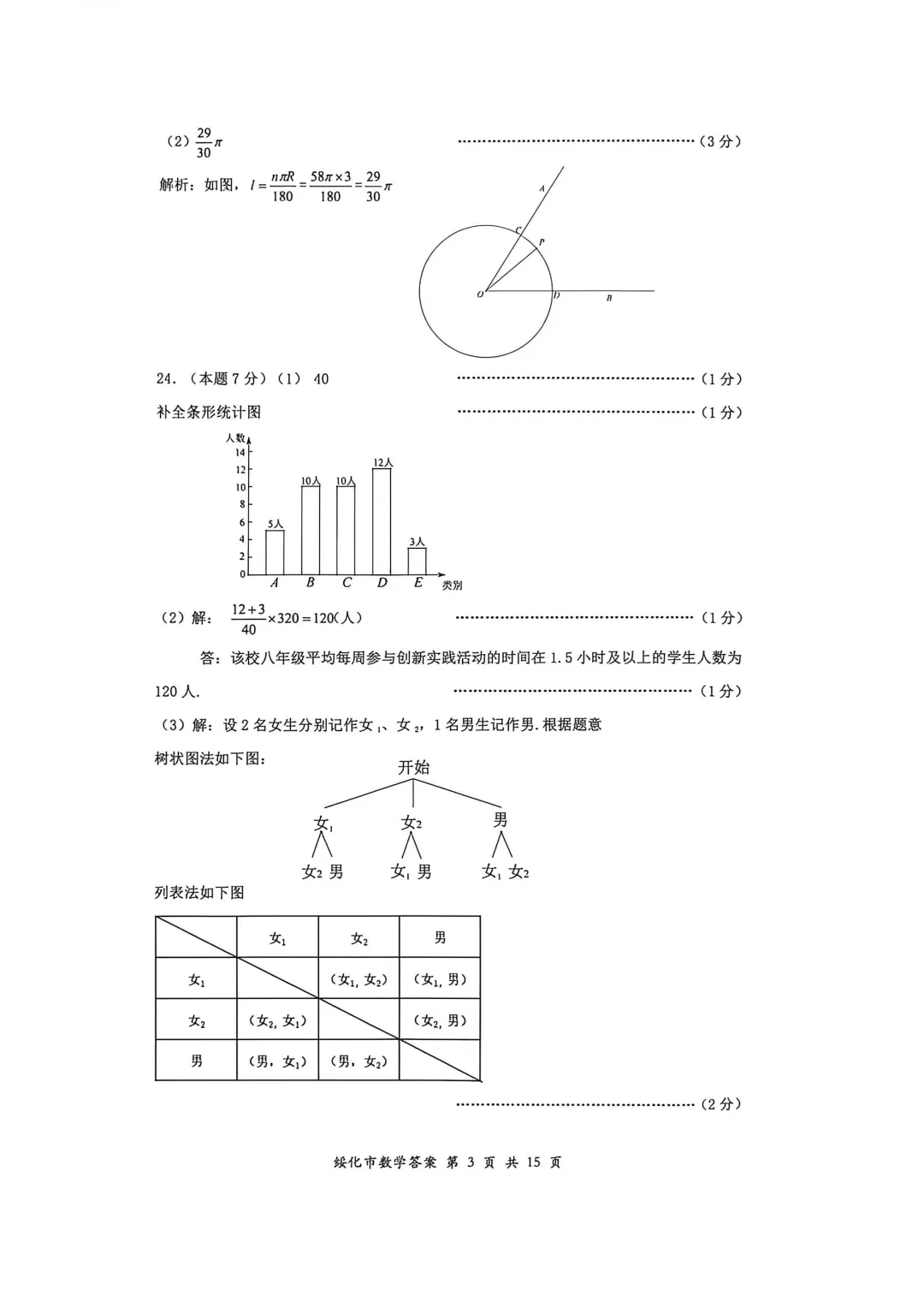 2026年黑龙江省绥化市中考数学真题试卷及参考答案+历年全科试卷和答案解析-第12张图片-四季读书网