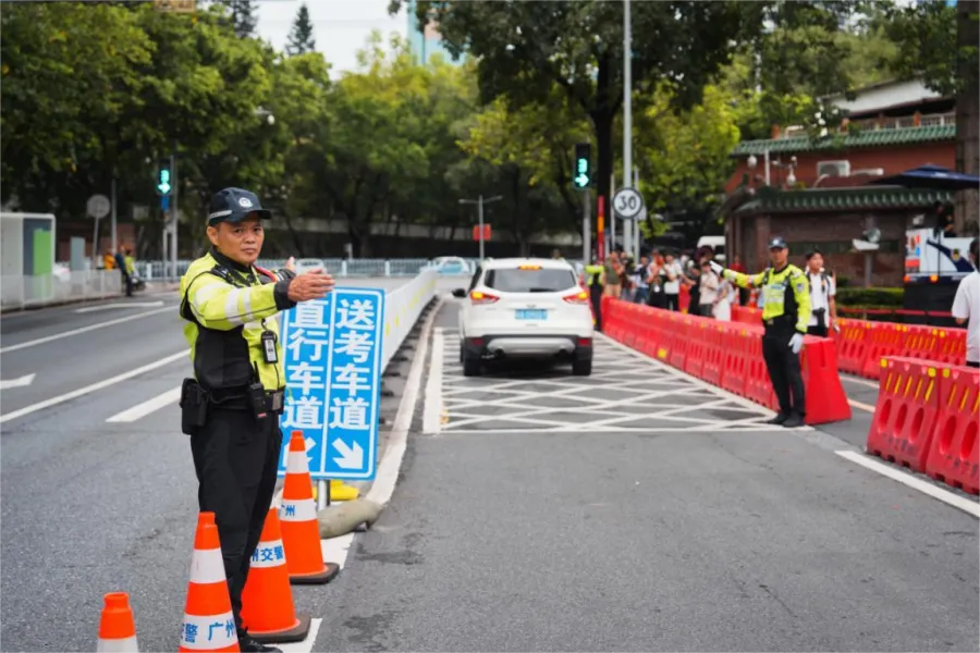 中考期间,广州部分道路实行交通管制→-第10张图片-四季读书网