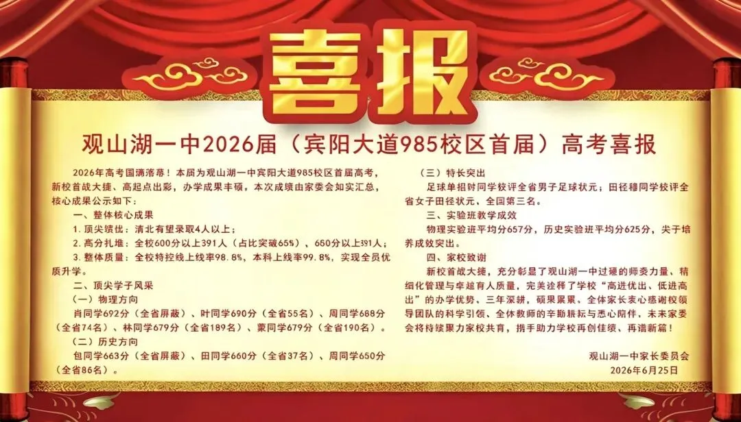 中考填志愿前必看!贵州几十所高中2026高考喜报+近三年高考情况统计(附志愿填报系统限时免费)-第10张图片-四季读书网