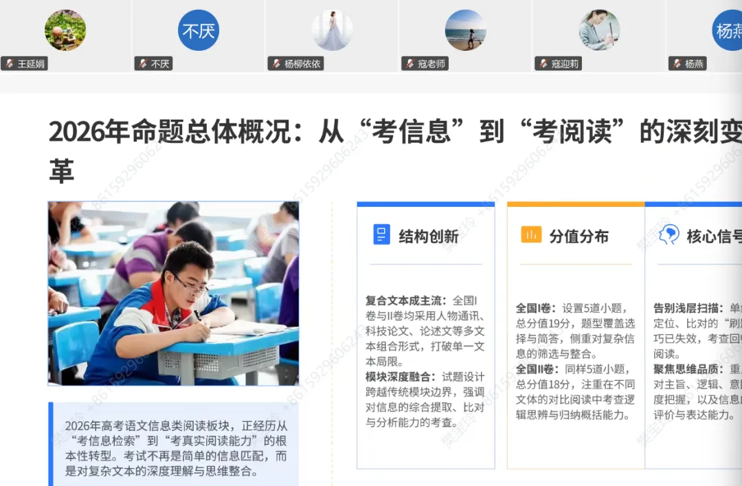 第204期【简报27】聚焦真题明导向,协同教研提质效-第10张图片-四季读书网