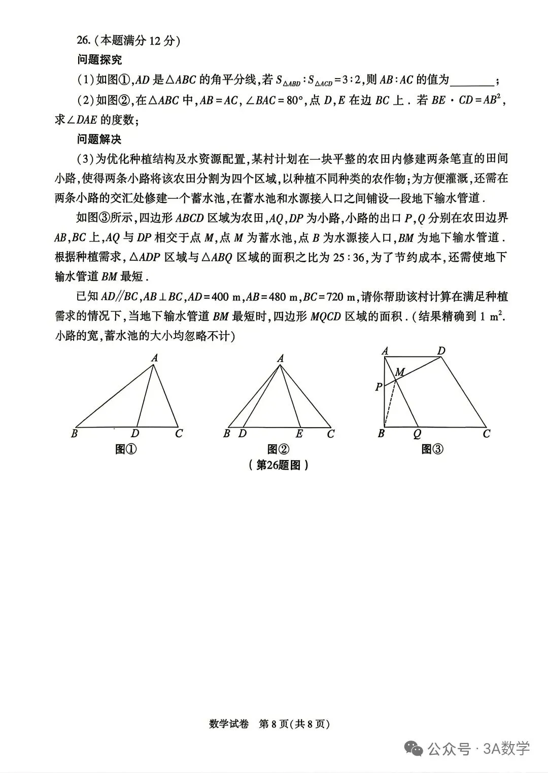 2026年陕西省中考真题与解析-第7张图片-四季读书网