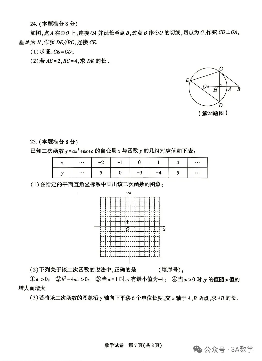 2026年陕西省中考真题与解析-第8张图片-四季读书网