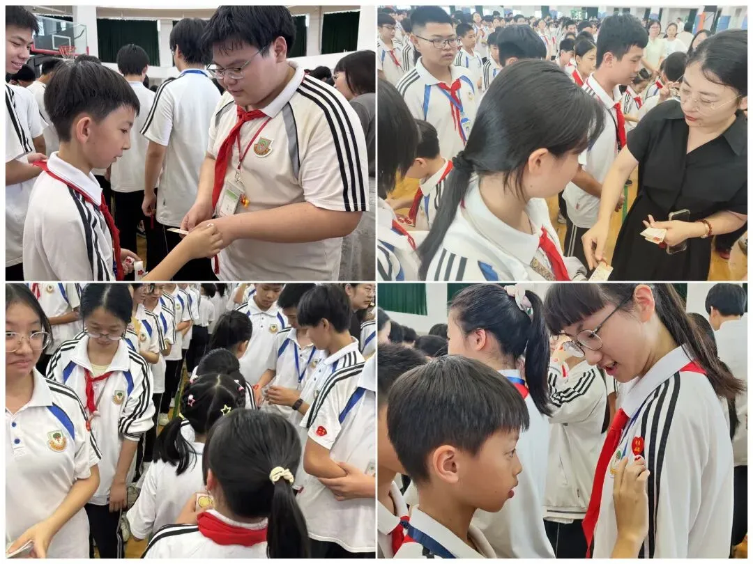 凝心聚力,助力中考——林百欣中学龙祥学校升旗仪式为初三学子暖心壮行-第17张图片-四季读书网