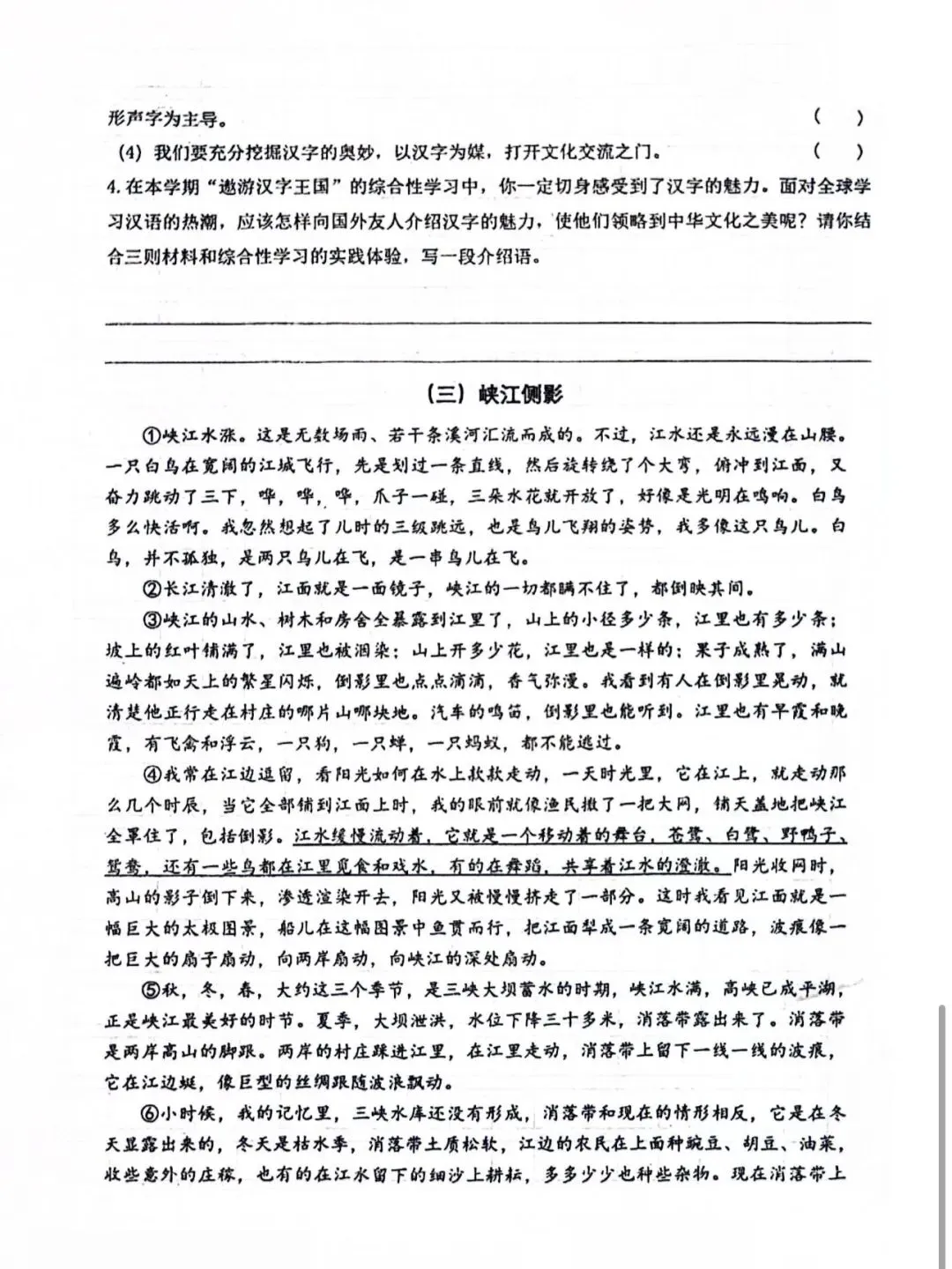 武汉各区期末考试试卷新鲜出炉,文末可领完整试卷-第4张图片-四季读书网