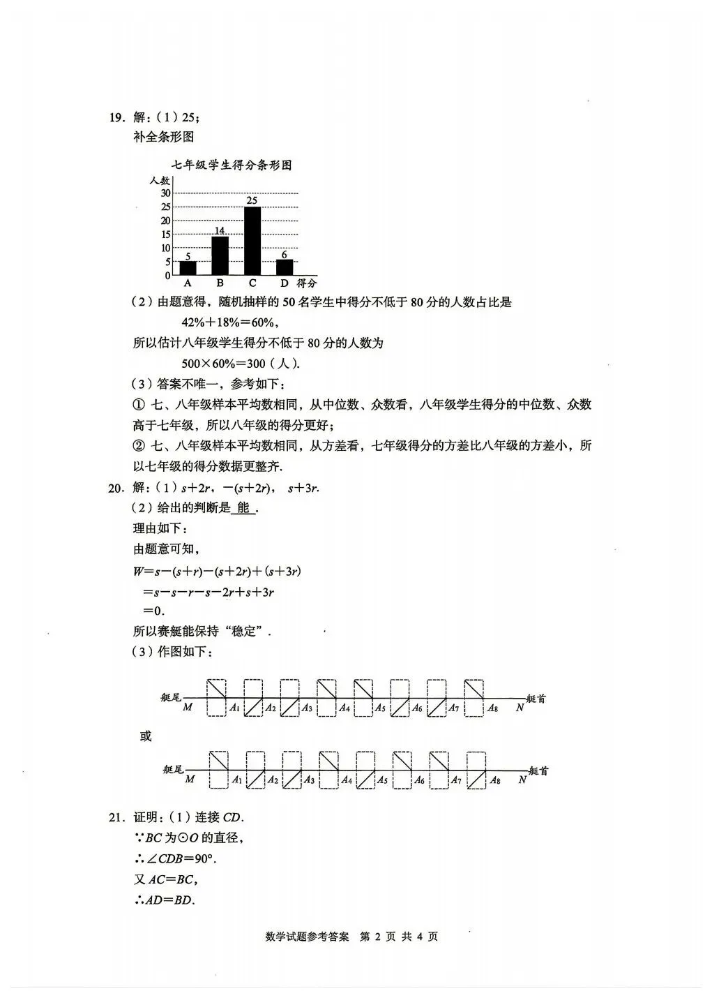 2026年湖北省中考数学试卷及答案评分说明-第8张图片-四季读书网