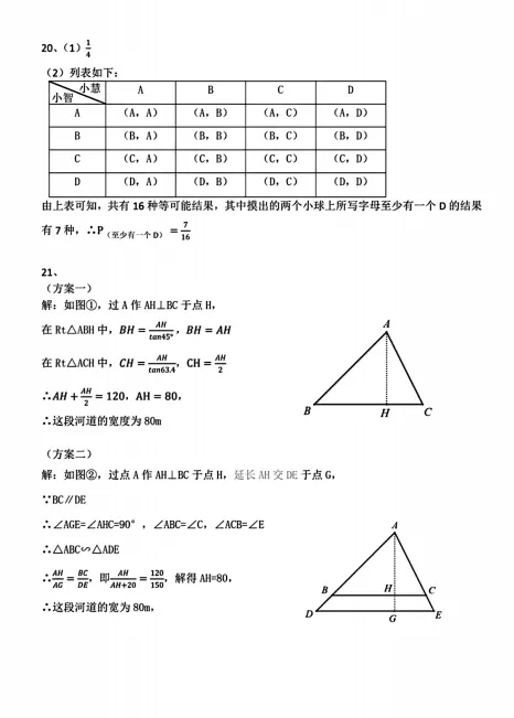 2026年陕西中考数学真题+答案-第10张图片-四季读书网
