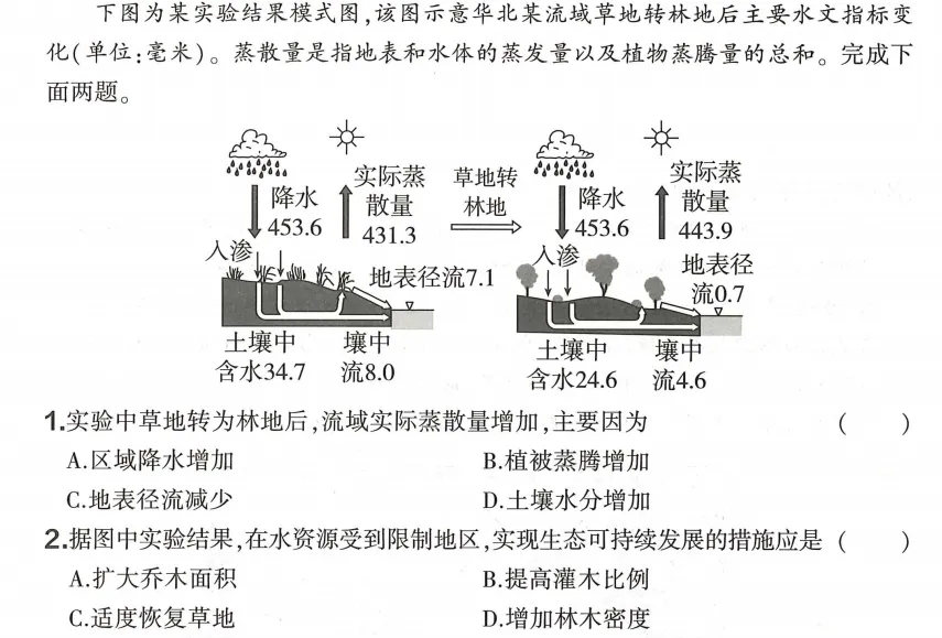 【首发】2026年浙江6月高考地理真题及答案-第2张图片-四季读书网