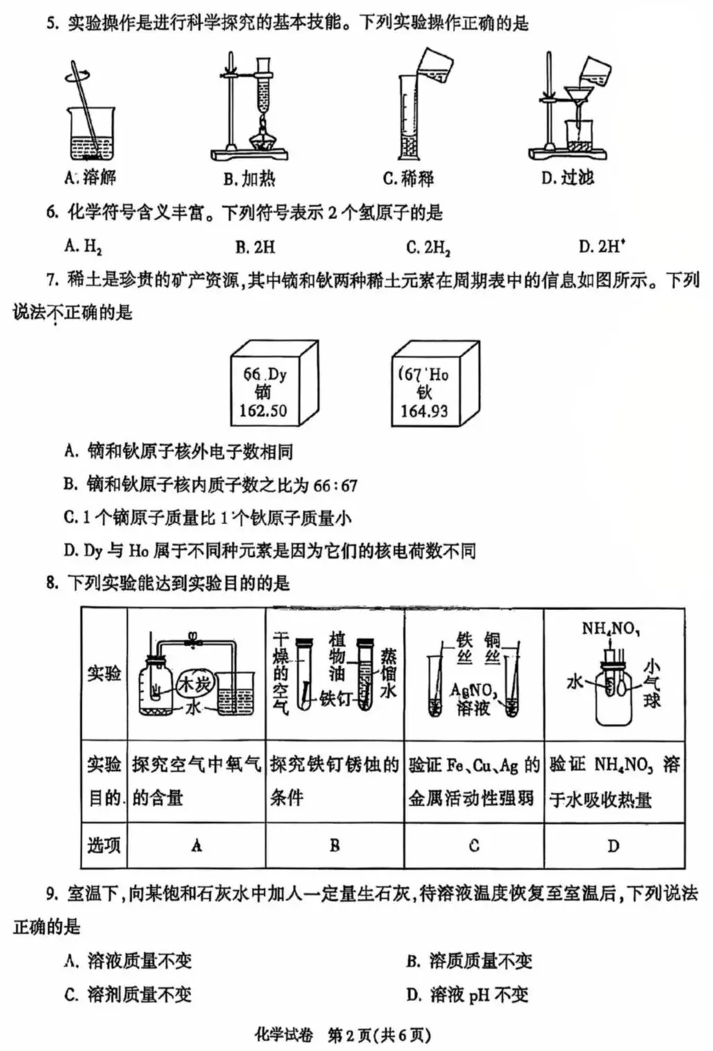 陕西中考多科试卷汇总!西安多所高中校园开放日时间公布-第35张图片-四季读书网