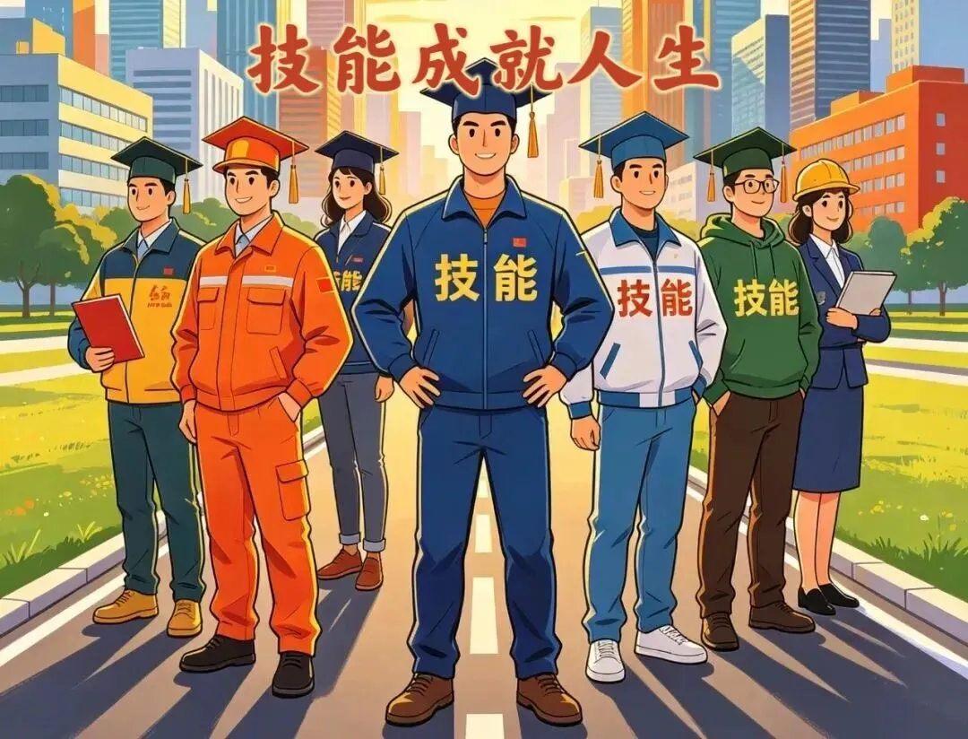 中考分数已定,别焦虑!选择职业教育,同样赢得未来!-第2张图片-四季读书网