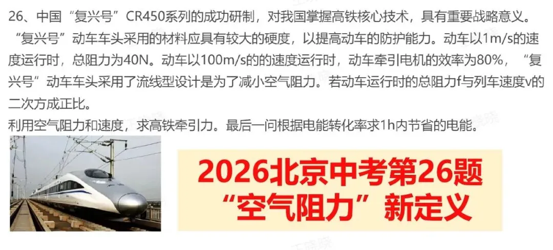 2026北京中考物理,难度跟去年比怎么样?-第9张图片-四季读书网