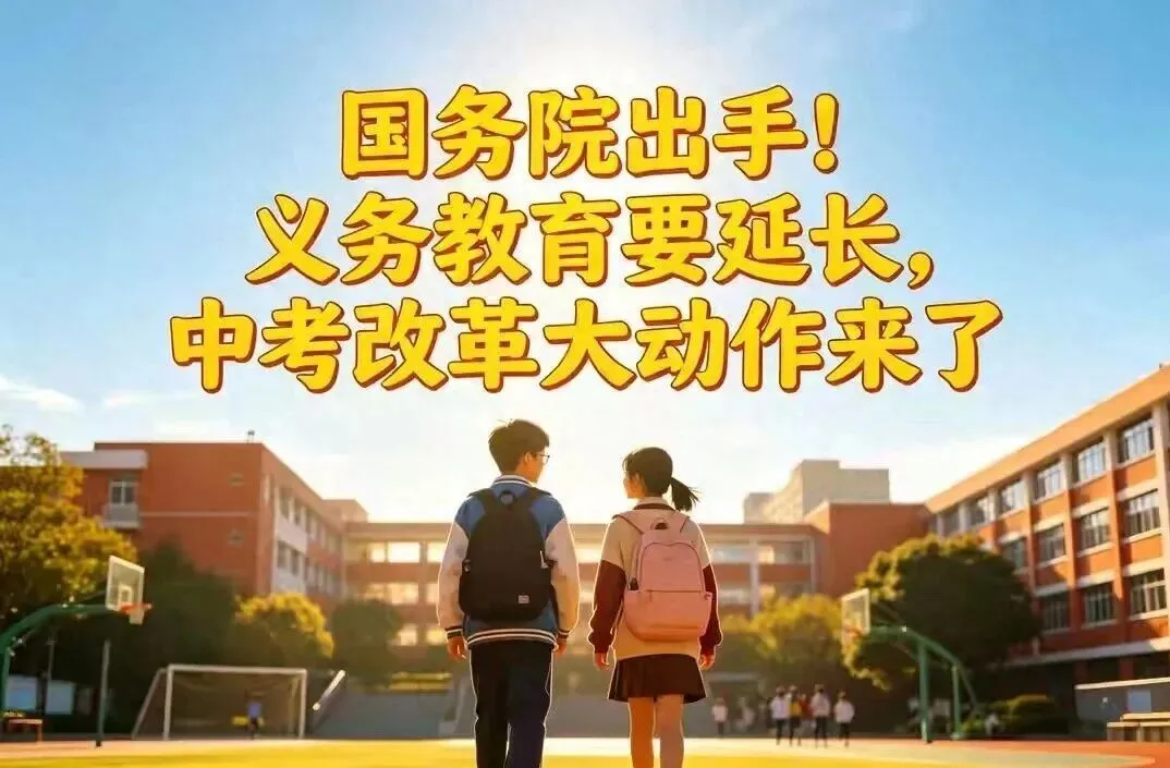 中考要取消?高中免费读?国务院这份文件,信息量有点大-第1张图片-四季读书网