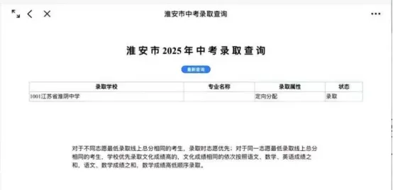 2026年淮安中考录取预告-第15张图片-四季读书网