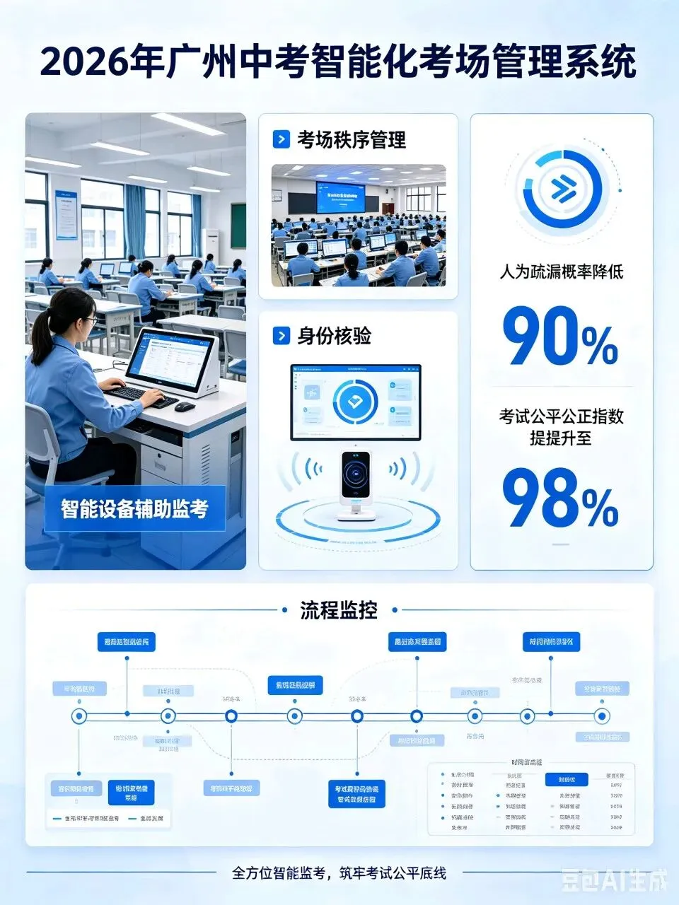广州中考迎来全新升级!超十五万考生赴考,智能设备首次落地考场 -第2张图片-四季读书网