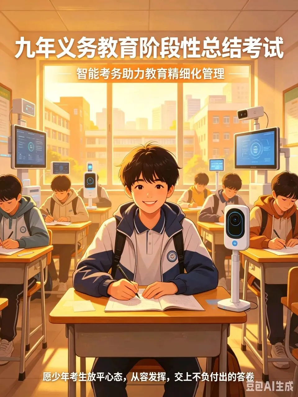 广州中考迎来全新升级!超十五万考生赴考,智能设备首次落地考场 -第4张图片-四季读书网