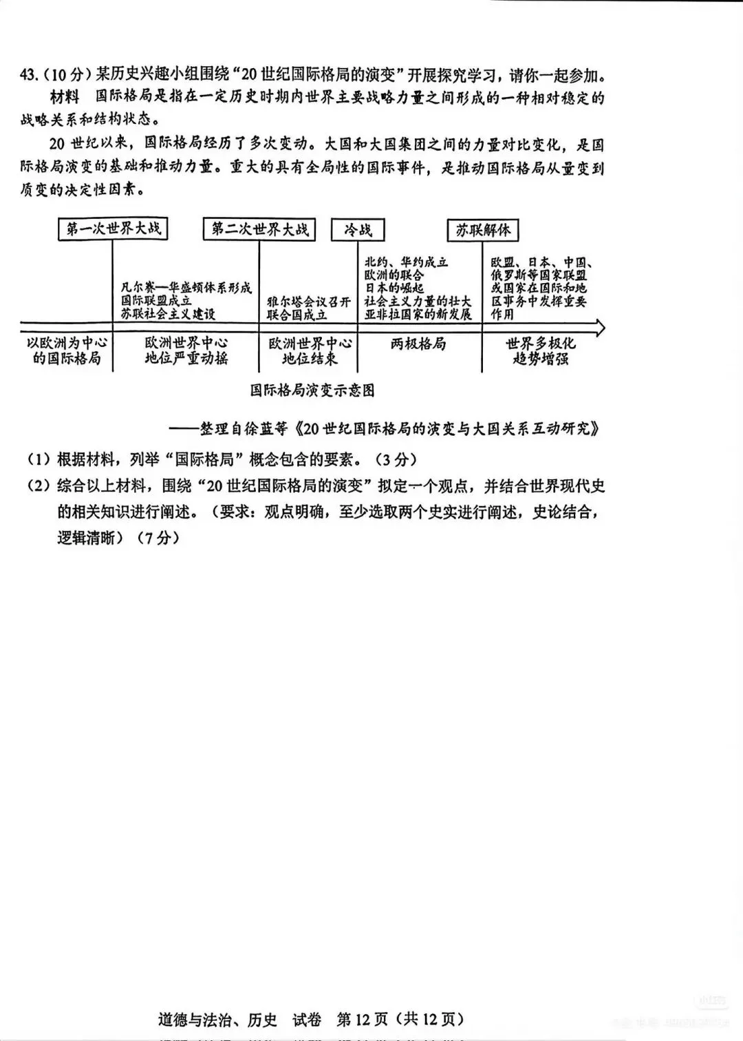 2026广西真题历史学科已面市!!!-第5张图片-四季读书网 2026广西真题历史学科已面市!!!-第5张图片-四季读书网