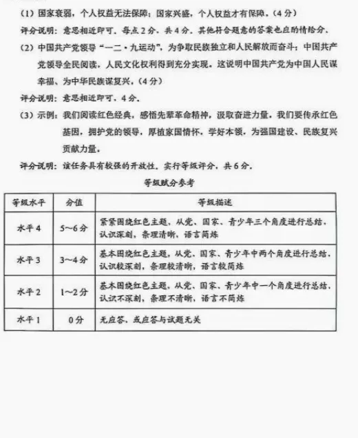中考真题原卷:河北省2026年中考全9学科试题(缺英语)(有听力及分析,部分答案)-第46张图片-四季读书网