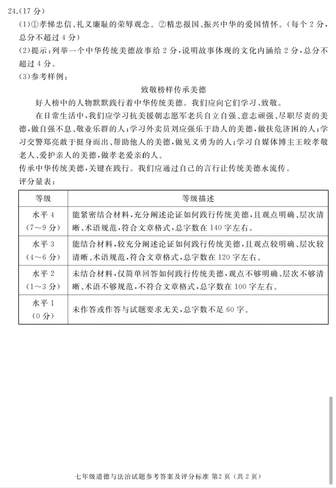 2026年七年级下学期期末各科试卷及答案来了,可以估分了-第18张图片-四季读书网 2026年七年级下学期期末各科试卷及答案来了,可以估分了-第18张图片-四季读书网