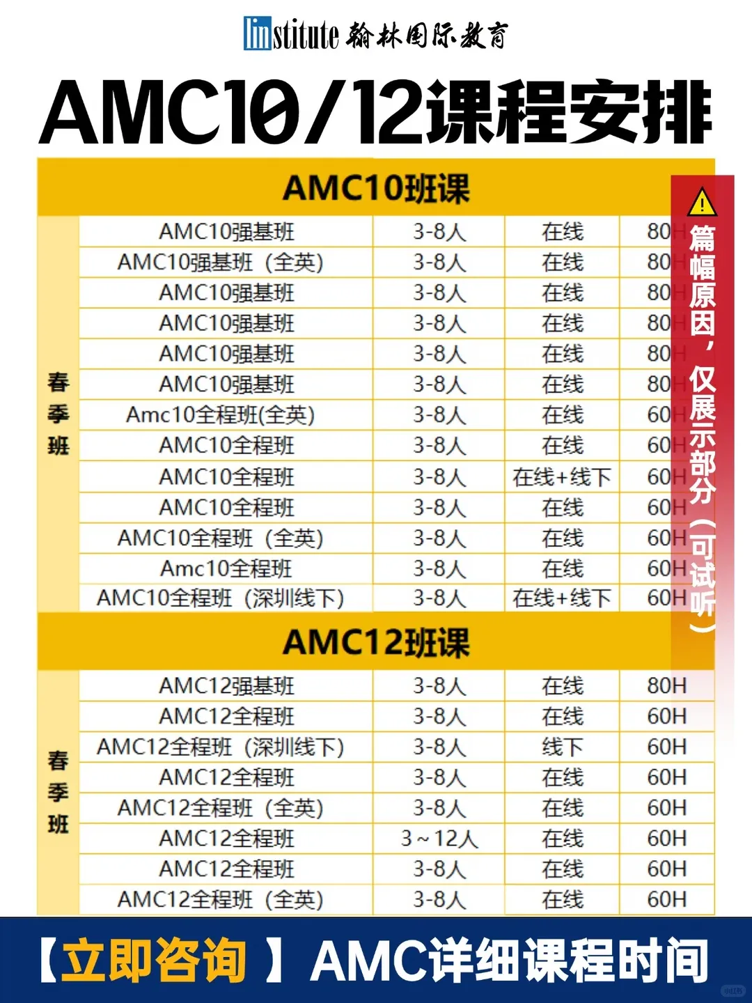 无偿分享!AMC10数学全套备考资料|真题pdf+直接抄暑假冲刺计划!-第5张图片-四季读书网 无偿分享!AMC10数学全套备考资料|真题pdf+直接抄暑假冲刺计划!-第5张图片-四季读书网