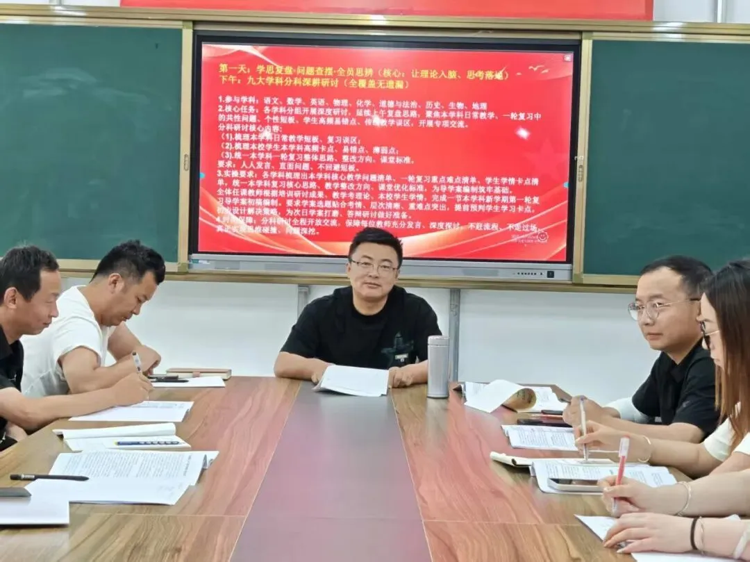 研思复盘提质效 深耕教学启新程|成功中考二校、六校开展暑期教研深度培训-第11张图片-四季读书网 研思复盘提质效 深耕教学启新程|成功中考二校、六校开展暑期教研深度培训-第11张图片-四季读书网