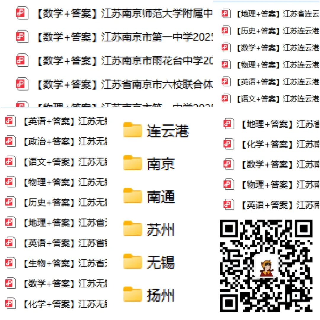 已整理!江苏各地高中期末考试已结束!试卷全部整理!南京连云港扬州无锡苏州南通高一高二下学期期末-第1张图片-四季读书网 已整理!江苏各地高中期末考试已结束!试卷全部整理!南京连云港扬州无锡苏州南通高一高二下学期期末-第1张图片-四季读书网