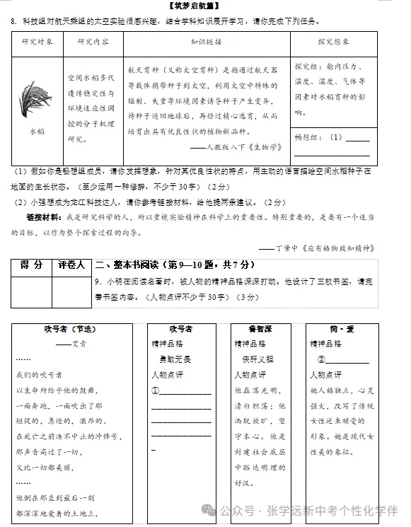 (2026中考真题23)黑龙江齐齐哈尔中考试题(全科)试题与答案-第3张图片-四季读书网