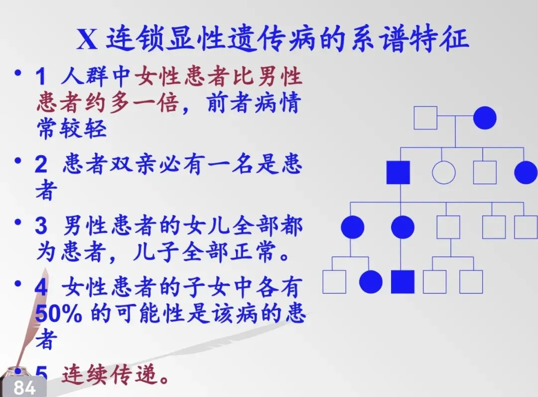 医学遗传学期末冲刺(三)——单基因病(真题汇总)-第14张图片-四季读书网