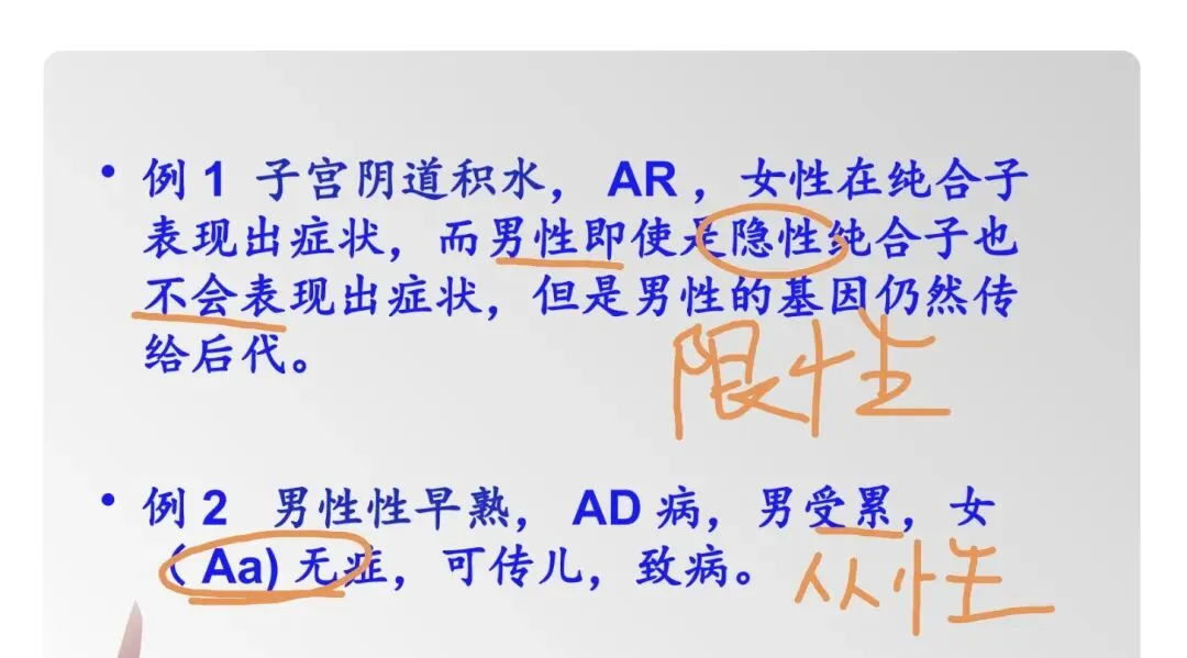医学遗传学期末冲刺(三)——单基因病(真题汇总)-第16张图片-四季读书网
