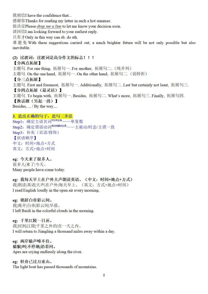 【高三】书面表达历年真题+高考英语作文超级秘籍-第3张图片-四季读书网 【高三】书面表达历年真题+高考英语作文超级秘籍-第3张图片-四季读书网