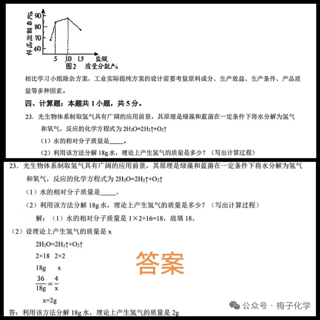 【学考真题】2026年湖南化学学考真题-第7张图片-四季读书网
