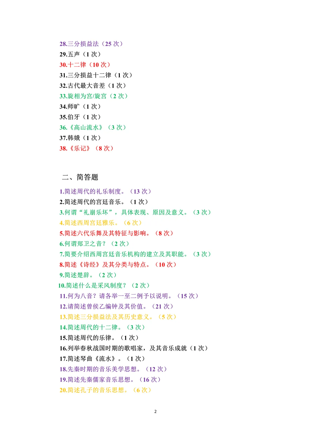 真题考频 | 第2期:西周、春秋、战国时期的音乐-第2张图片-四季读书网