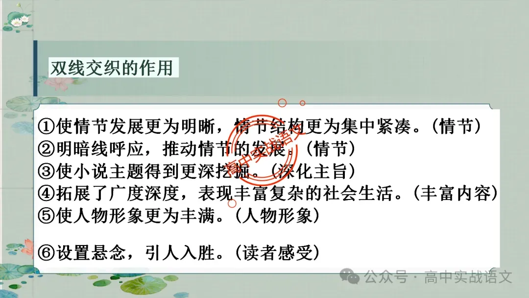 【对标真题】散文五大考点【结构+主题+形象+语言+技巧】课本典例,全解图析-第49张图片-四季读书网