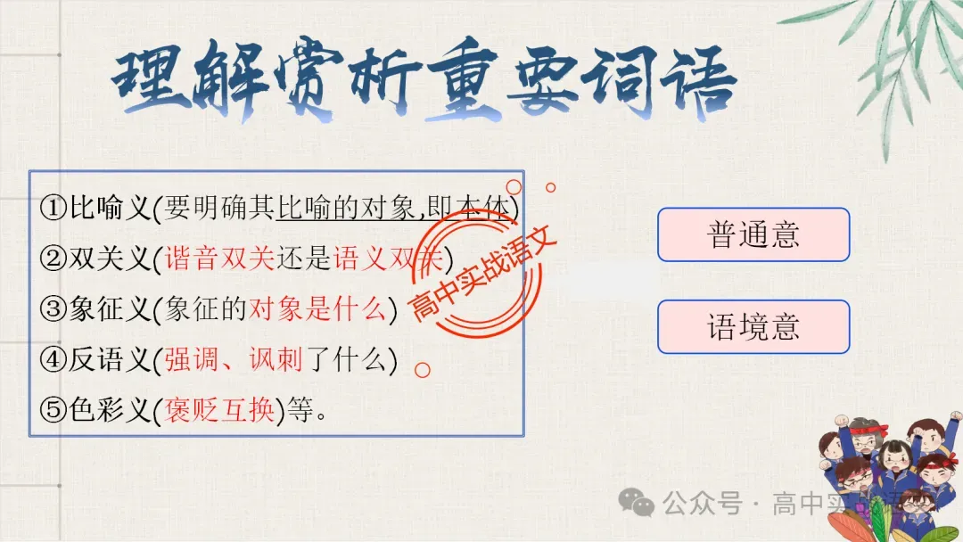 【对标真题】散文五大考点【结构+主题+形象+语言+技巧】课本典例,全解图析-第109张图片-四季读书网