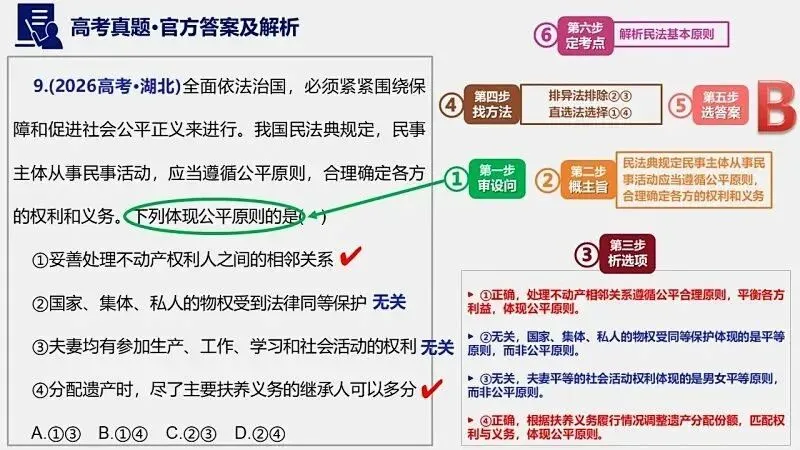 14省区-9套2026高考真题-可视化解析 | 广东、湖北、山东、河北、河南、云南、陕宁青晋、辽吉黑蒙(word免费领取)-第158张图片-四季读书网