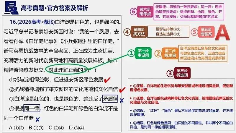 14省区-9套2026高考真题-可视化解析 | 广东、湖北、山东、河北、河南、云南、陕宁青晋、辽吉黑蒙(word免费领取)-第160张图片-四季读书网