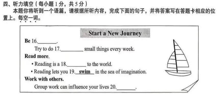 立足真题明导向,深耕题型促教学 ——2026山西中考英语试卷全解析(主观题)-第2张图片-四季读书网