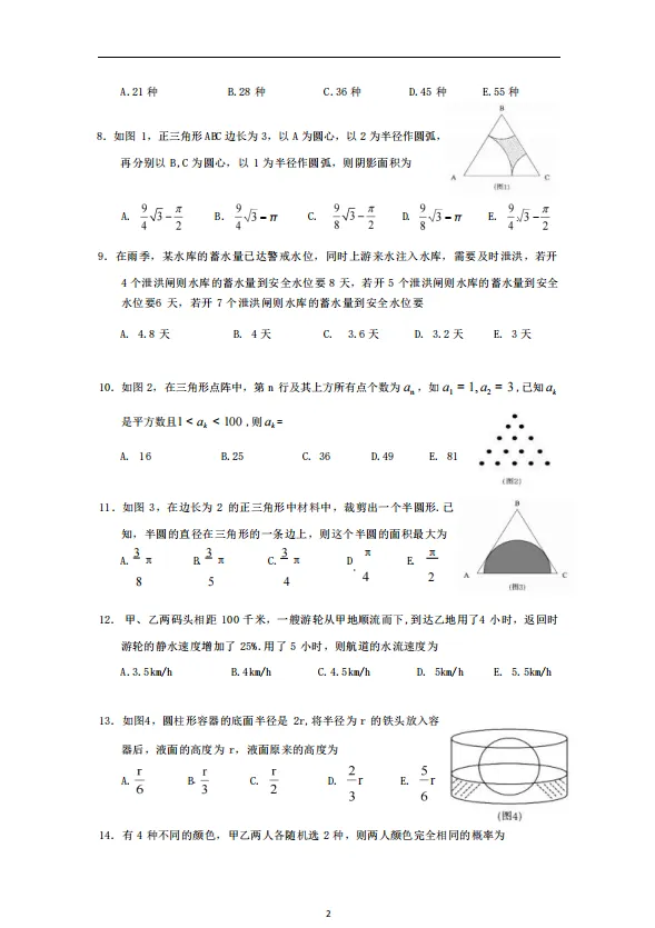 199管理类综合能力考研真题免费领-第2张图片-四季读书网