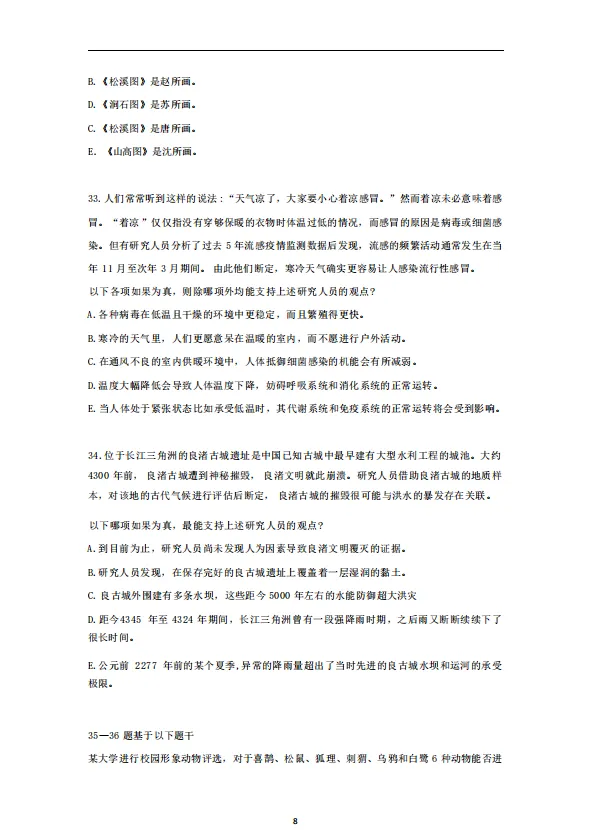 199管理类综合能力考研真题免费领-第8张图片-四季读书网