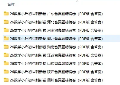 35套2026小升初语数英最后冲刺试卷-第2张图片-四季读书网 35套2026小升初语数英最后冲刺试卷-第2张图片-四季读书网