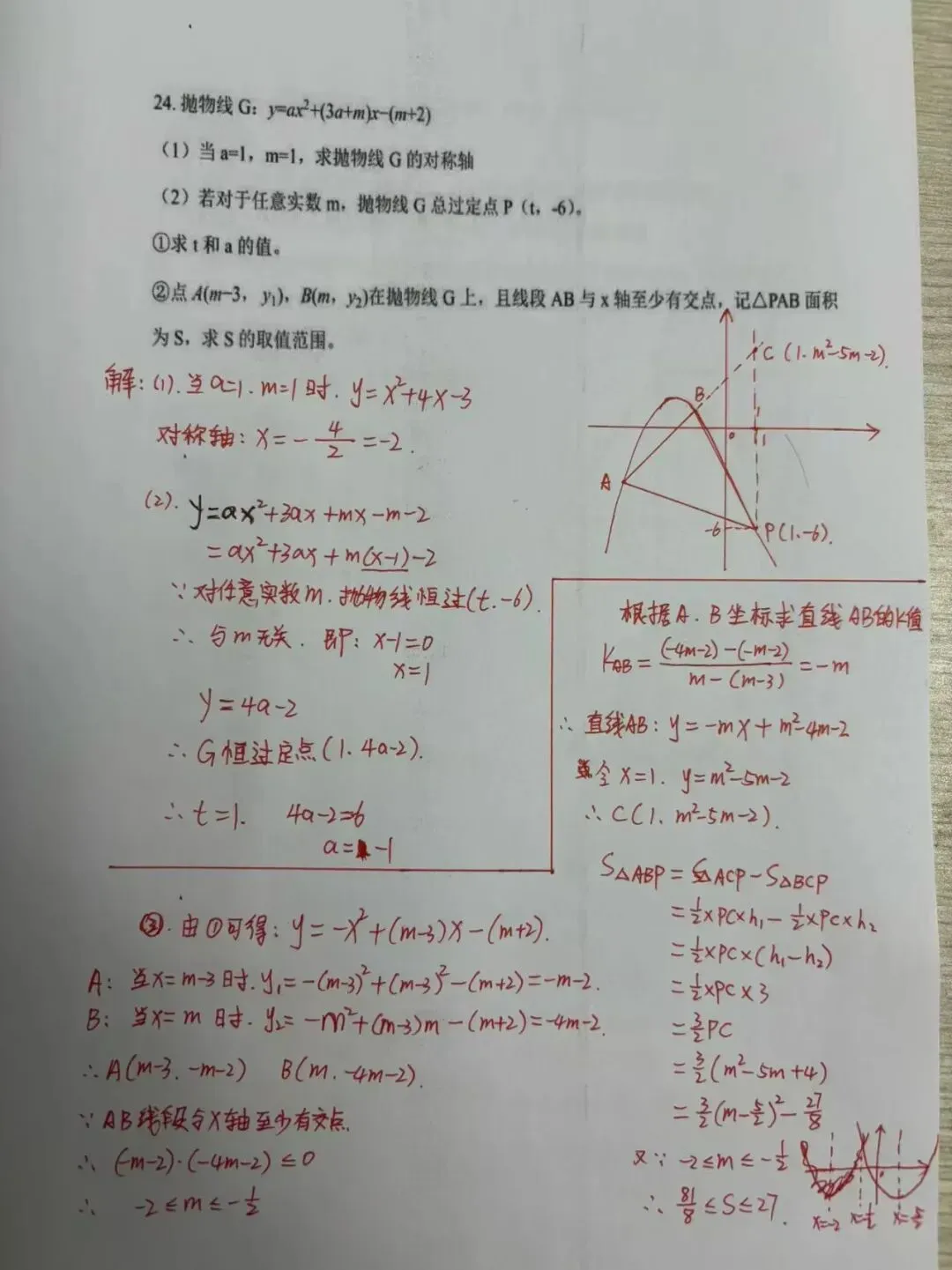 2026广州中考数学落幕!压轴题深度拆解,很多学生都说不难,-第2张图片-四季读书网
