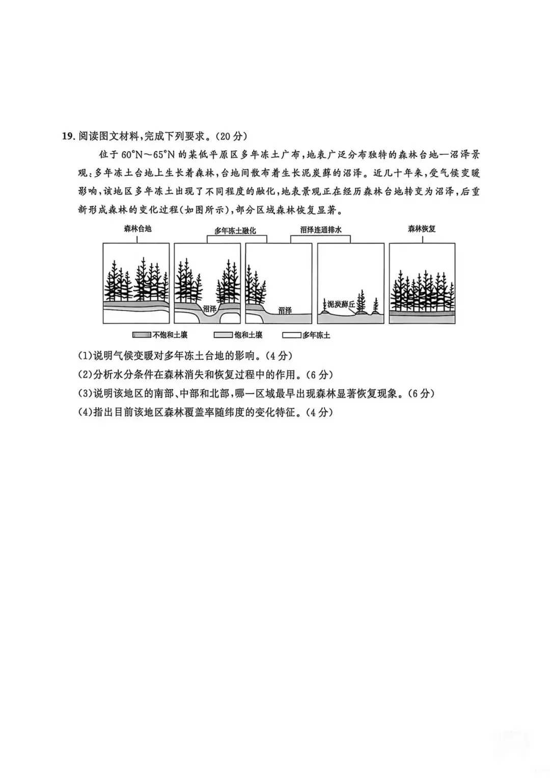 2026年高考河南地理真题及参考答案-第7张图片-四季读书网